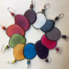boucles d'oreilles chips ivoire végétal toutes les couleurs Rootsabaga Bijoux naturels Création artisanale sur mesure services