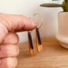 créole lamelle bois bleu roi Rootsabaga bijoux ethniques naturels